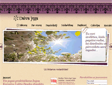 Tablet Screenshot of daivajoga.lv